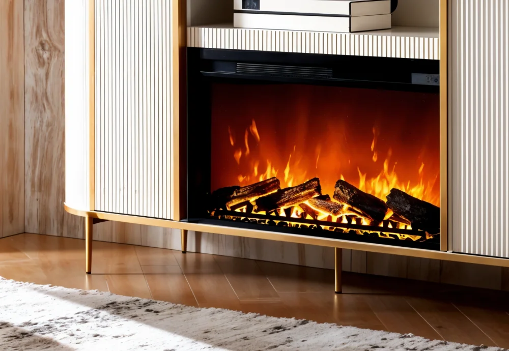 bathroom electric fireplace